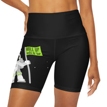 Load image into Gallery viewer, High Waisted Yoga Shorts (AOP)
