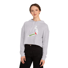 Load image into Gallery viewer, Women’s Cropped Hooded Sweatshirt