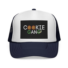 Load image into Gallery viewer, Cookie Gang Trucker Cap — Fun Retro Snack Lover Baseball Hat