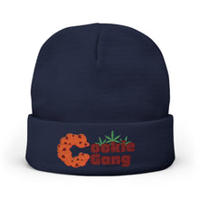 Load image into Gallery viewer, Cookie Gang Knit Beanie, Cozy Winter Hat, Personalized Embroidered Beanie, Gift for Cookie Lovers, Cute Fashion Accessory