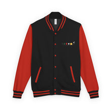 Load image into Gallery viewer, Letterman Jacket - Retro Color Block 'Hustle' Chest Logo