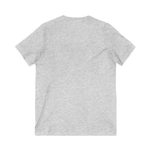 Load image into Gallery viewer, Unisex Jersey Short Sleeve V-Neck Tee
