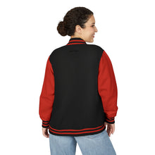 Load image into Gallery viewer, Letterman Jacket - Retro Color Block 'Hustle' Chest Logo