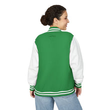 Load image into Gallery viewer, Letterman Jacket - Retro Color Block 'Hustle' Chest Logo