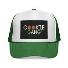 Load image into Gallery viewer, Cookie Gang Trucker Cap — Fun Retro Snack Lover Baseball Hat