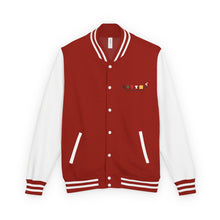 Load image into Gallery viewer, Letterman Jacket - Retro Color Block 'Hustle' Chest Logo