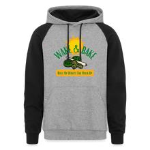 Load image into Gallery viewer, Colorblock Hoodie - heather gray/black