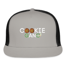 Load image into Gallery viewer, Trucker Hat - gray/black