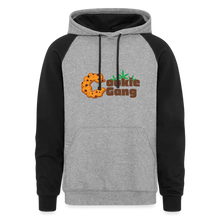 Load image into Gallery viewer, Colorblock Hoodie - heather gray/black