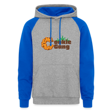 Load image into Gallery viewer, Colorblock Hoodie - heather grey/royal