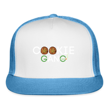 Load image into Gallery viewer, Trucker Hat - white/blue