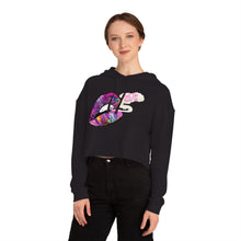 Load image into Gallery viewer, Women’s Cropped Hooded Sweatshirt