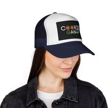 Load image into Gallery viewer, Cookie Gang Trucker Cap — Fun Retro Snack Lover Baseball Hat