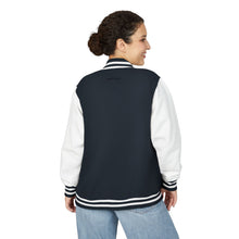 Load image into Gallery viewer, Letterman Jacket - Retro Color Block 'Hustle' Chest Logo