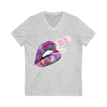 Load image into Gallery viewer, Unisex Jersey Short Sleeve V-Neck Tee