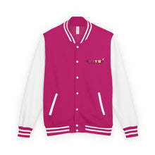Load image into Gallery viewer, Letterman Jacket - Retro Color Block 'Hustle' Chest Logo