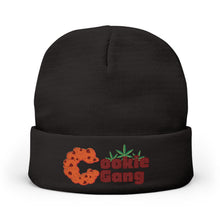 Load image into Gallery viewer, Cookie Gang Knit Beanie, Cozy Winter Hat, Personalized Embroidered Beanie, Gift for Cookie Lovers, Cute Fashion Accessory