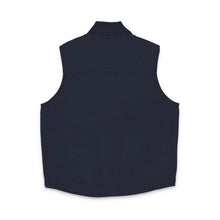 Load image into Gallery viewer, Embroidered Washed Duck Cloth Vest — Durable Workwear Vest with Green Camo Patch