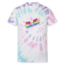 Load image into Gallery viewer, Unisex Tie Dye T-Shirt - Pastel Spiral