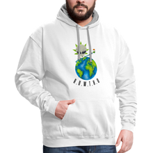 Load image into Gallery viewer, Contrast Hoodie - white/gray