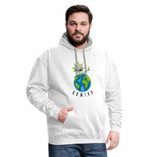 Load image into Gallery viewer, Contrast Hoodie - white/gray
