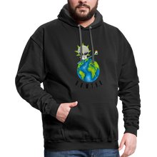 Load image into Gallery viewer, Contrast Hoodie - black/asphalt