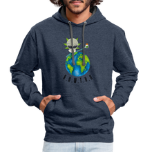 Load image into Gallery viewer, Contrast Hoodie - indigo heather/asphalt