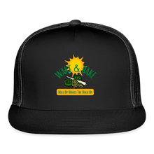 Load image into Gallery viewer, Trucker Cap - black/black