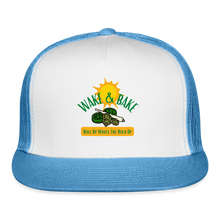Load image into Gallery viewer, Trucker Cap - white/blue