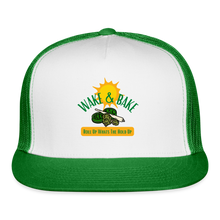 Load image into Gallery viewer, Trucker Cap - white/kelly green