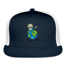 Load image into Gallery viewer, Trucker Cap - navy/white