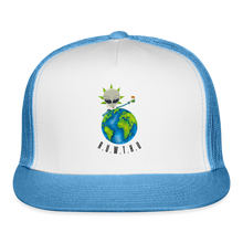 Load image into Gallery viewer, Trucker Cap - white/blue