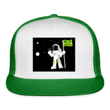 Load image into Gallery viewer, Trucker Cap - white/kelly green