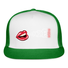 Load image into Gallery viewer, Trucker Cap - white/kelly green