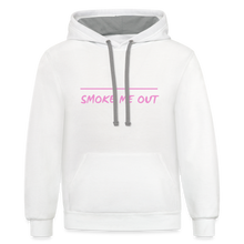 Load image into Gallery viewer, Contrast Hoodie - white/gray