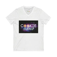 Load image into Gallery viewer, Unisex Jersey Short Sleeve V-Neck Tee