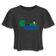 Load image into Gallery viewer, Women's Cropped T-Shirt - deep heather