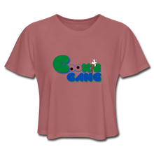 Load image into Gallery viewer, Women's Cropped T-Shirt - mauve