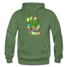 Load image into Gallery viewer, Gildan Heavy Blend Adult Hoodie - military green