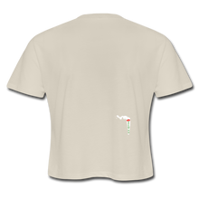 Load image into Gallery viewer, Women's Cropped T-Shirt - dust