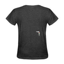 Load image into Gallery viewer, Women's T-Shirt - heather black