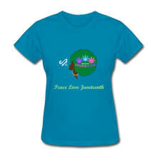Load image into Gallery viewer, Women's T-Shirt - turquoise