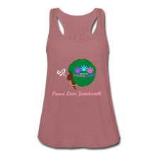 Load image into Gallery viewer, Women's Flowy Tank Top by Bella - mauve