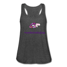 Load image into Gallery viewer, Women's Flowy Tank Top by Bella - deep heather