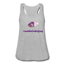 Load image into Gallery viewer, Women's Flowy Tank Top by Bella - heather gray