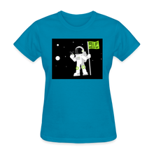 Load image into Gallery viewer, Moon Man Classic Tee - turquoise