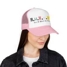 Load image into Gallery viewer, Trucker Hat — Rusted Retro Gas Pump Logo (Foam Front)
