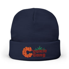 Load image into Gallery viewer, Cookie Gang Knit Beanie, Cozy Winter Hat, Embroidered Beanie for Cold Weather, Great Gift for Friends, Hip-Hop Style Accessory
