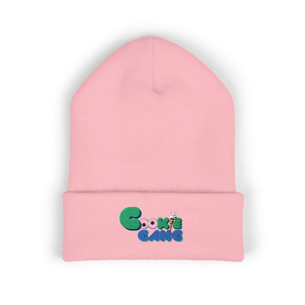 Embroidered Cuffed Beanie