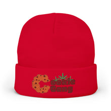 Load image into Gallery viewer, Cookie Gang Knit Beanie, Cozy Winter Hat, Personalized Embroidered Beanie, Gift for Cookie Lovers, Cute Fashion Accessory
